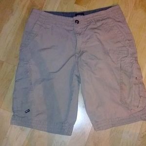 Fox Motor Racing khaki shorts